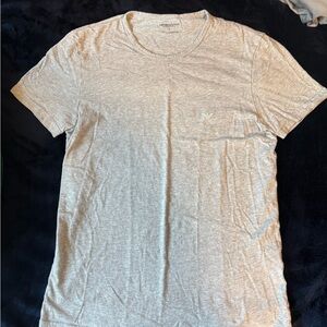 Emporio Armani Light Gray Short Sleeve Tee